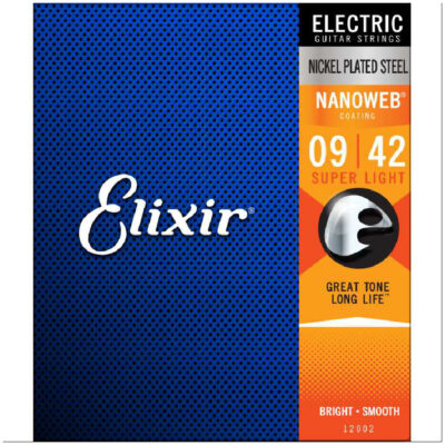 ELIXIR 12002 ELECTRIC GUITAR STRINGS 009-042