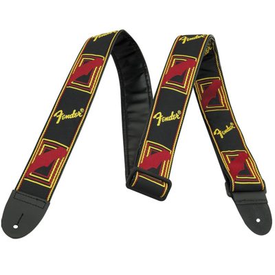 FENDER BLK YEL RED