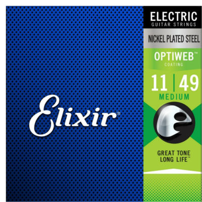 ELIXIR OPTIWEB 19102 ELECTRIC GUITAR STRINGS 011-049