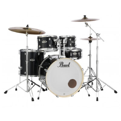 PEARL EXPORT EXX725SBR/C31 JET BLACK CON HARDWARE E PIATTI SABIAN