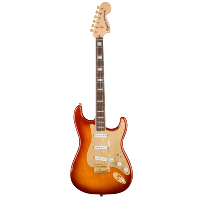 SQUIER 40 ANNIVERSARY STRATOCASTER LRL GHW GPG SSB