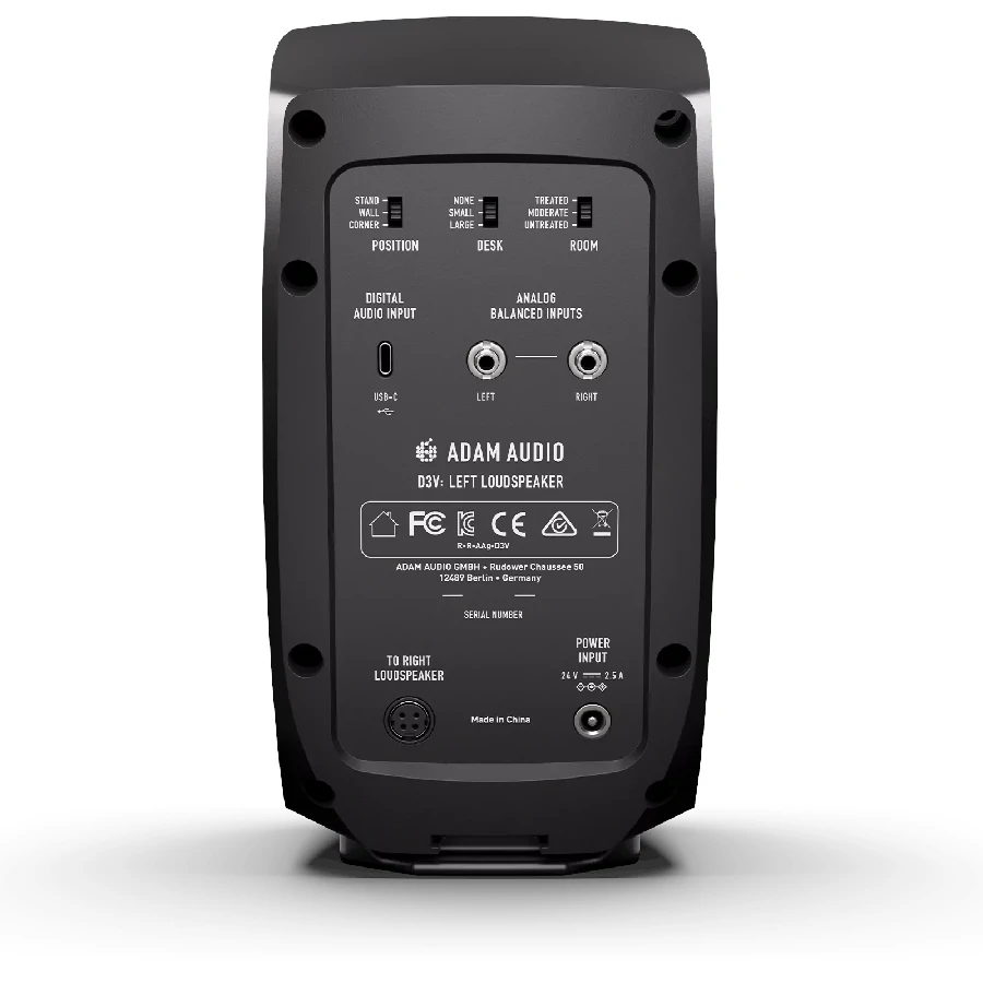 ADAM D3V BLACK (COPPIA) - immagine 4