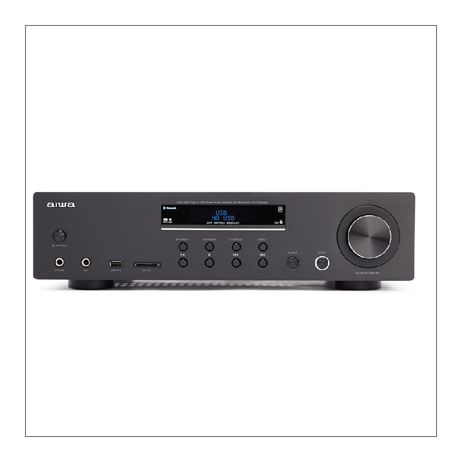 AIWA AMU-120BTBK AMPLIFICATORE HI-FI