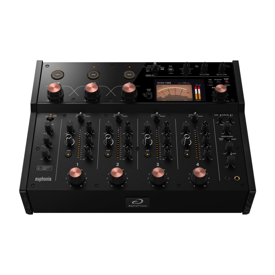 AlphaTheta Euphonia MIXER ROTATIVO PROFESSIONALE - immagine 3
