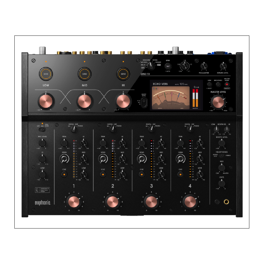 AlphaTheta Euphonia MIXER ROTATIVO PROFESSIONALE