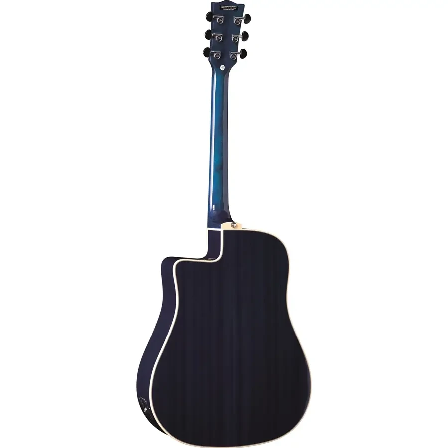 EKO NXT D100CE SEE THROUGH BLUE - immagine 3