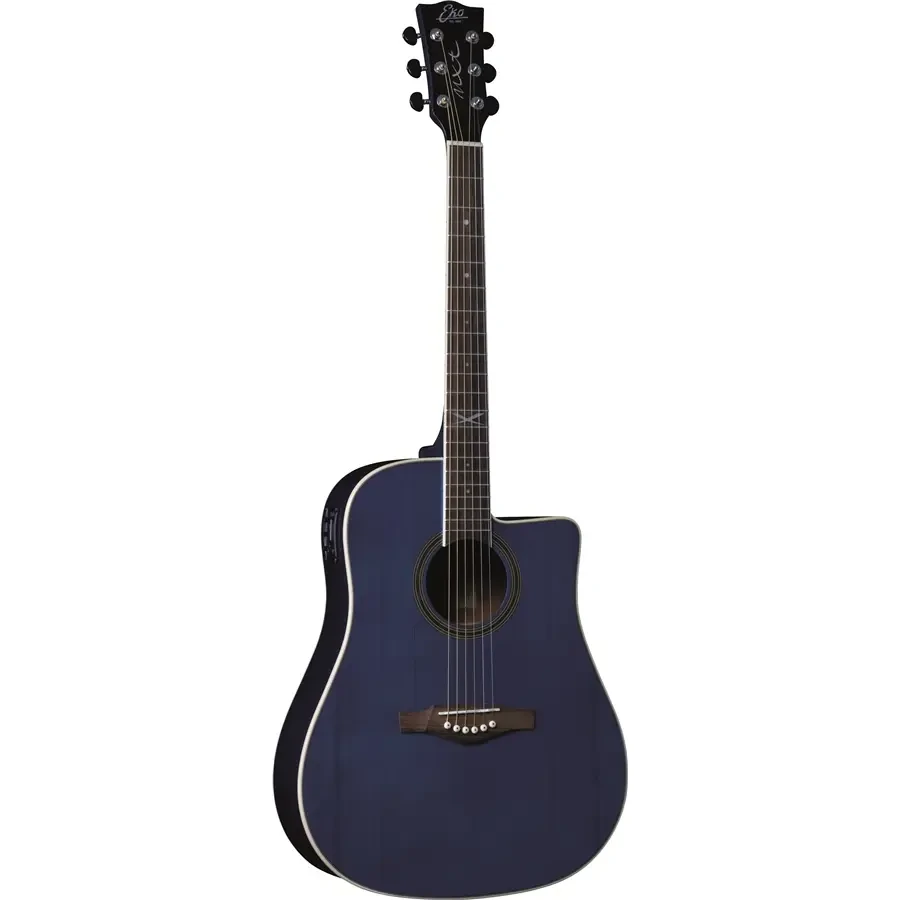 EKO NXT D100CE SEE THROUGH BLUE