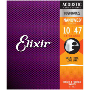 ELIXIR 11002 ACOUSTIC GUITAR STRINGS 010-047