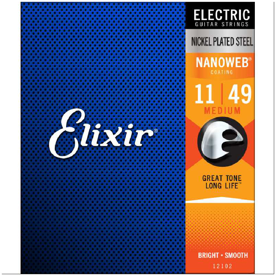 ELIXIR 12102 ELECTRIC GUITAR STRINGS 011-049