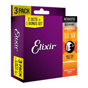ELIXIR 3X2 PACK 16552 NANOWEB 012-053