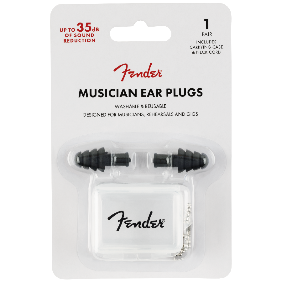 FENDER MUSICIAN SERIES BLK EAR PLUG