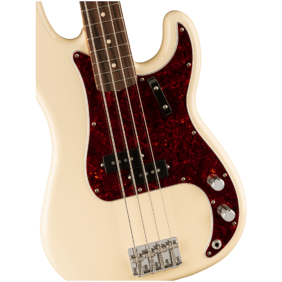 FENDER VINTERA II 60S PRECISION BASS RW OLYMPIC WHITE - immagine 4