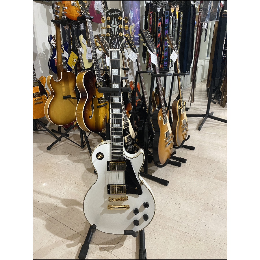 EPIHONE LES PAUL CUSTOM ALPINE WHITE (USATA)