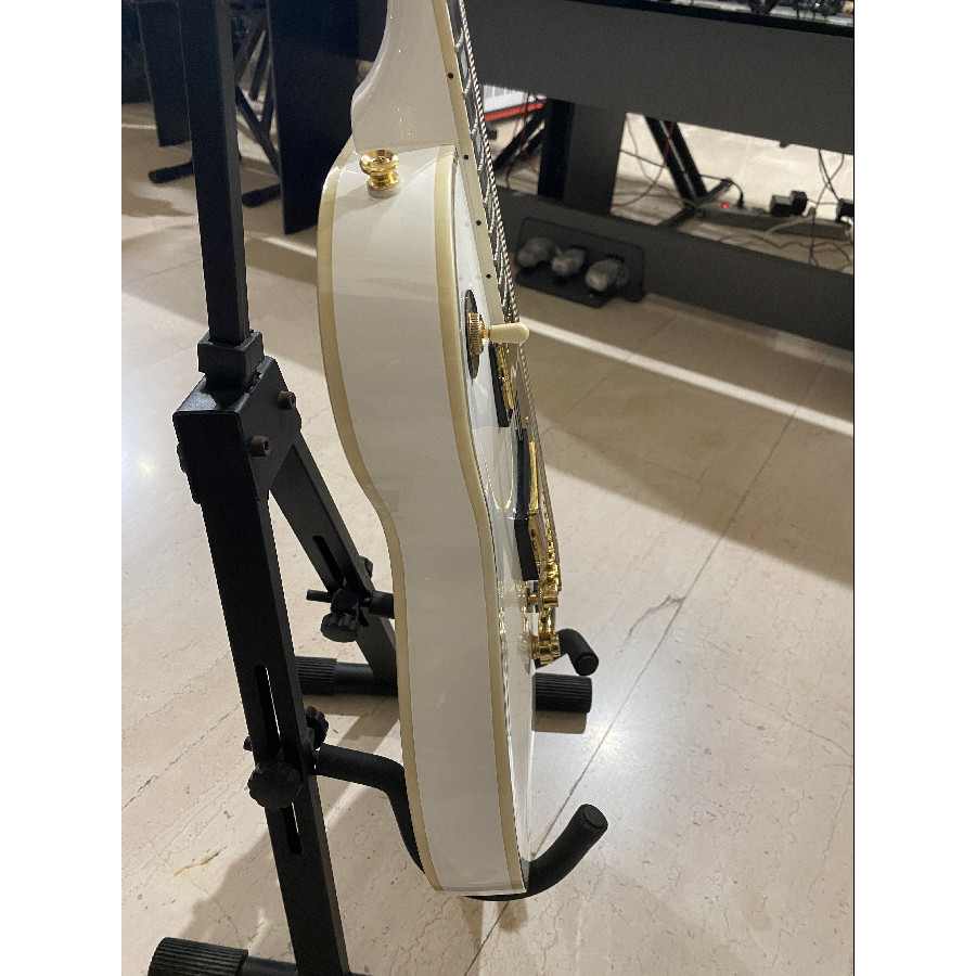 EPIHONE LES PAUL CUSTOM ALPINE WHITE (USATA) - immagine 6