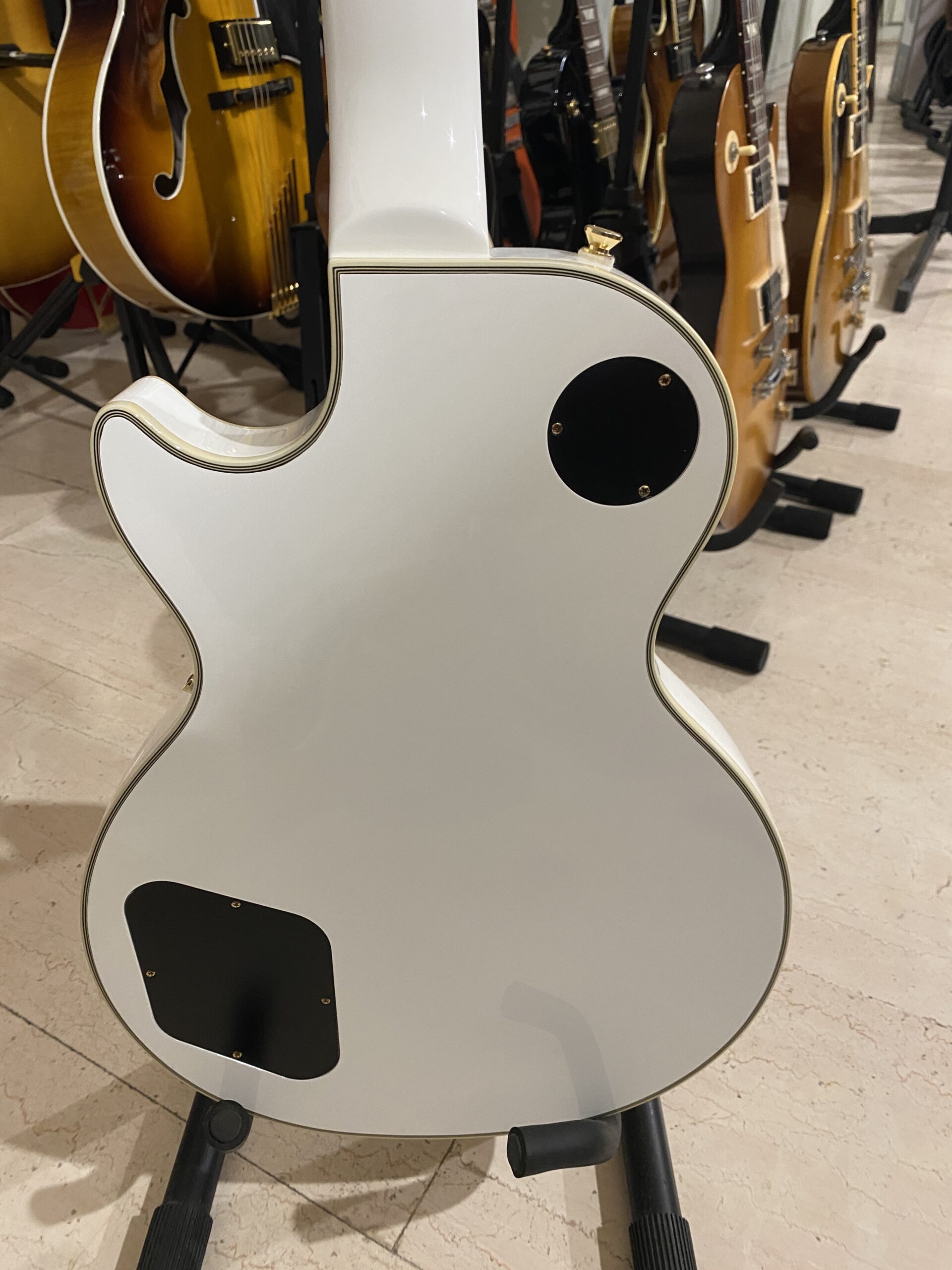 EPIHONE LES PAUL CUSTOM ALPINE WHITE (USATA) - immagine 7