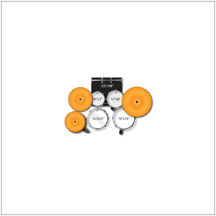 PEARL EXPORT EXX725SBR/C31 JET BLACK CON HARDWARE E PIATTI SABIAN - immagine 4