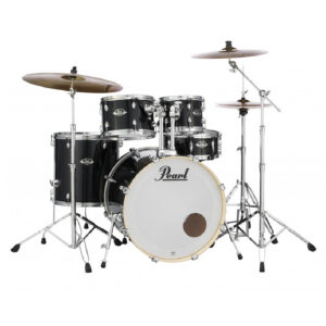 PEARL EXPORT EXX725SBR/C31 JET BLACK CON HARDWARE E PIATTI SABIAN