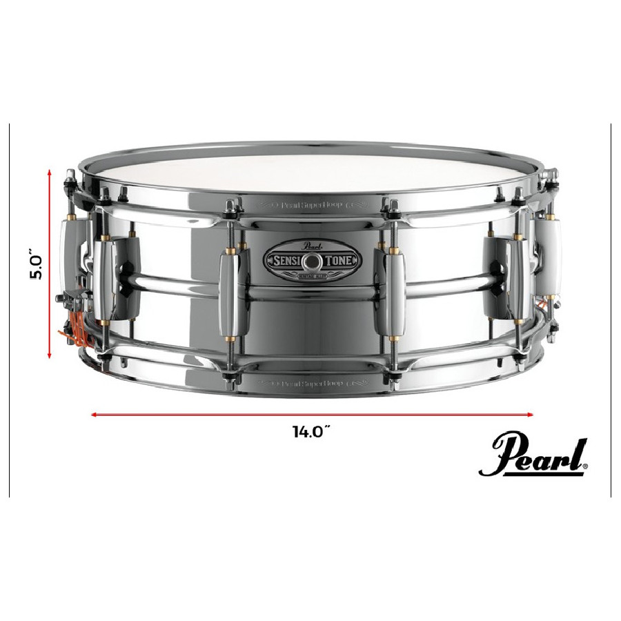 PEARL STH1450S RULLANTE 14X5 SENSITONE IN ACCIAIO - immagine 4