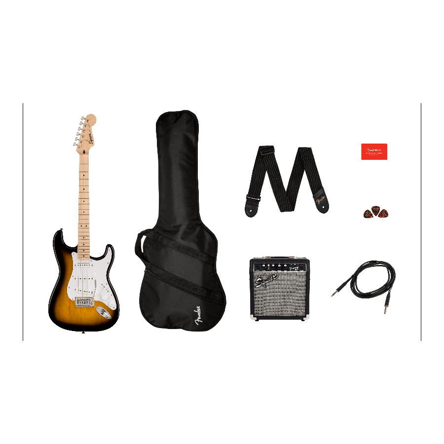 SQUIER KIT SONIC STRATOCASTER 2TS GB 10G - immagine 5