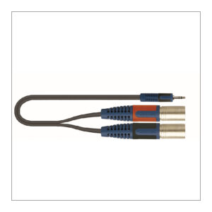 QUIKLOK RKSA192-3 1 MINI JACK 3,5 - 2 XLR M