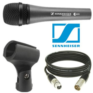 SENNHEISER E KIT 3 MICROFONO E835+VALIGIA+CAVO