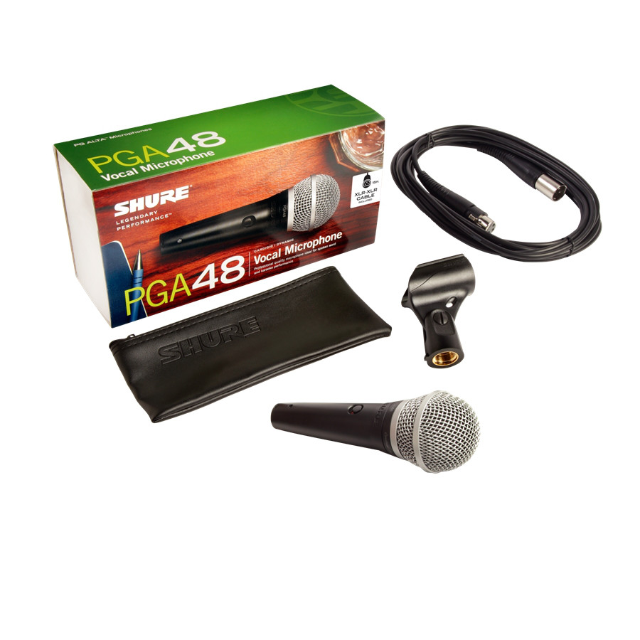 SHURE PGA48 XLR CON CAVO XLR/XLR 5METRI - immagine 4