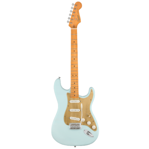 SQUIER 40 ANNIVERSARY STRATOCASTER VINTAGE EDITION MN SATIN SONIC BLUE
