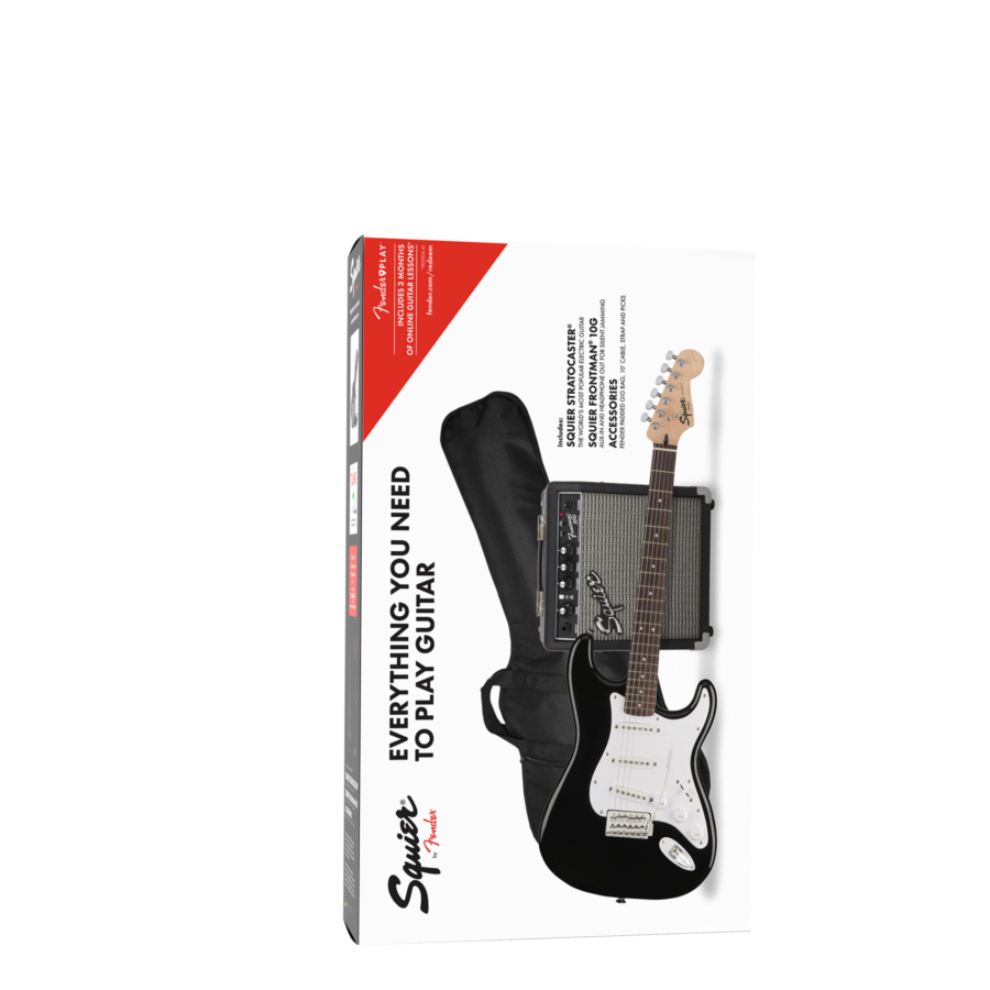 SQUIER KIT SONIC STRATOCASTER BLK GB 10G