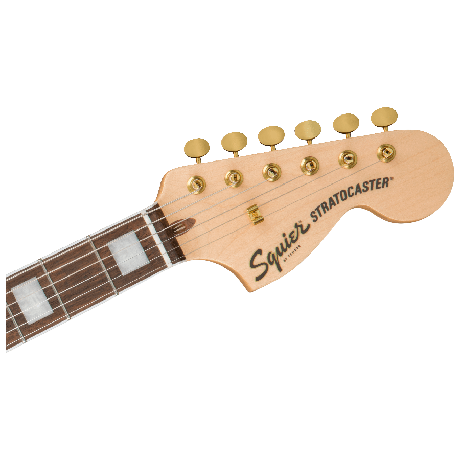 SQUIER 40 ANNIVERSARY STRATOCASTER LRL GHW GPG SSB - immagine 4