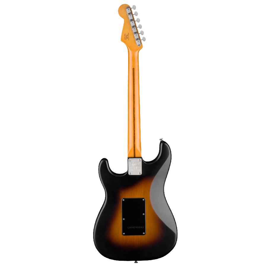 SQUIER 40 ANNIVERSARY STRATOCASTER VINTAGE EDITION MN SATIN 2 COLOR SUNBURST - immagine 2