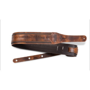 TAYLOR FOUNTAIN STRAP LEATHER 2.5" WEATHERED BRN