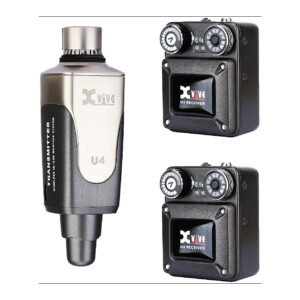 XVIVE U4R2 SISTEMA DI MONITORAGGIO PERSONALE IN EAR CON 2 RICEVITORI