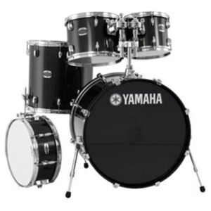 YAMAHA STAGE CUSTOM BIRCH RAVEN BLACK SHELL KIT