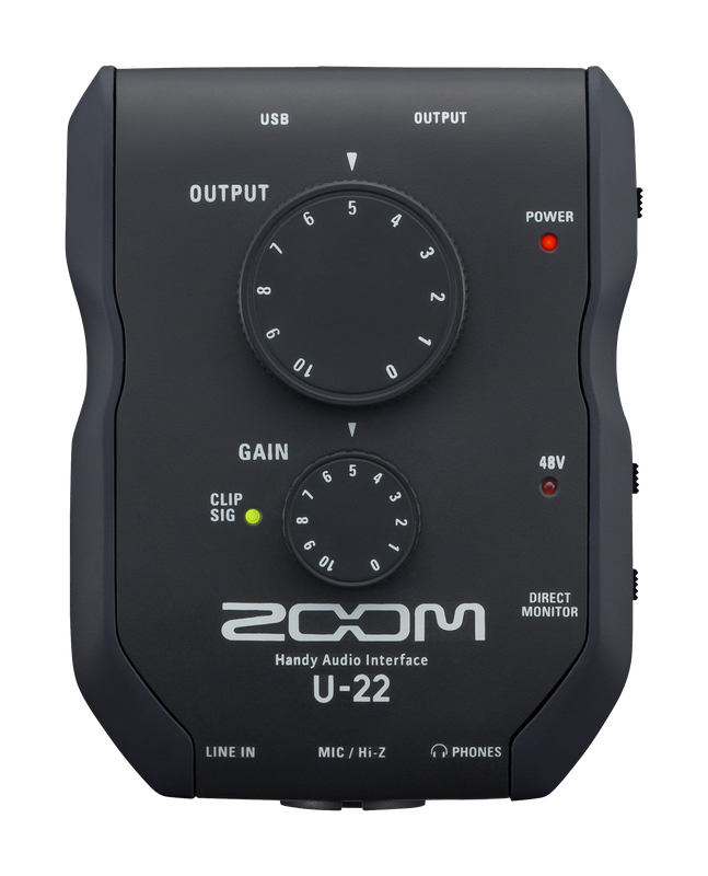ZOOM U22 AUDIO CONVERTER 2 IN 2 OUT