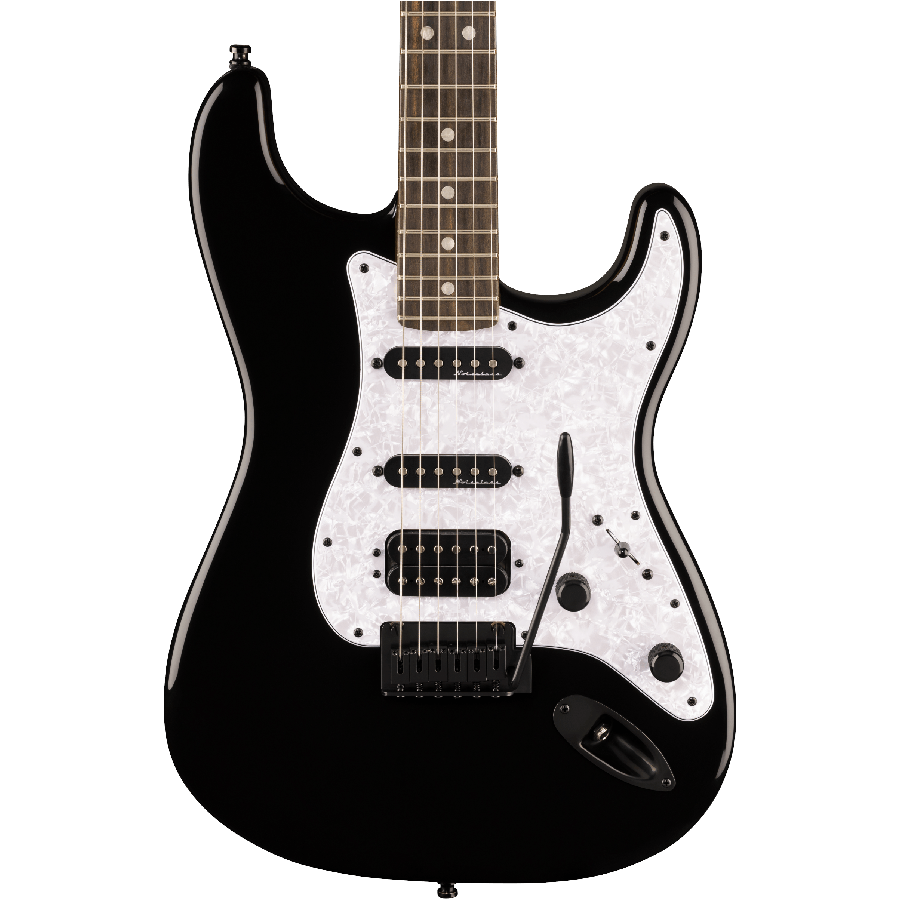 FENDER LIMITED EDITION PLAYER FUSION STRATOCASTER HSS EB BLK - immagine 3